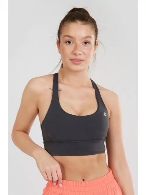 sutien pentru sport pt. femei Fundango Vexx High Support Sportbra gri 2