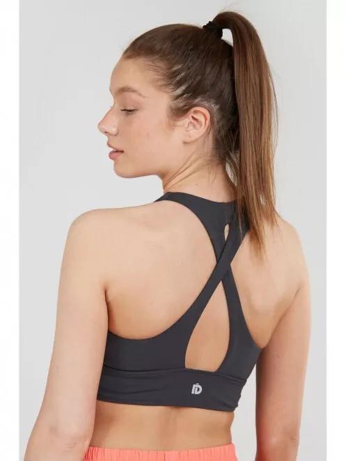 sutien pentru sport pt. femei Fundango Vexx High Support Sportbra gri 3