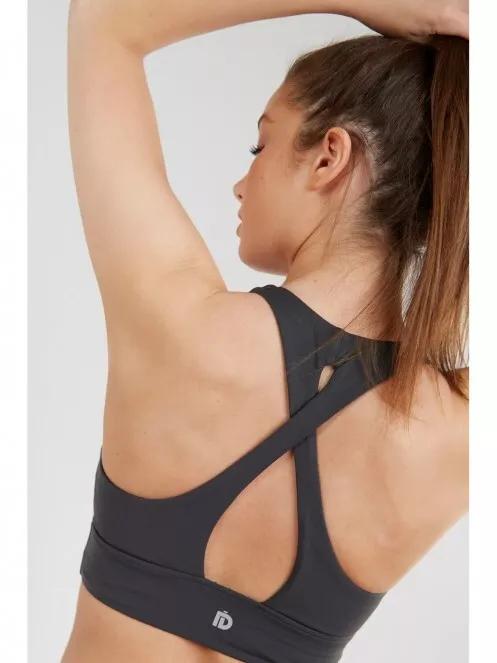 sutien pentru sport pt. femei Fundango Vexx High Support Sportbra gri 4