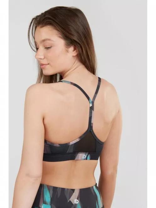 sutien pentru sport pt. femei Fundango Cane Mid Support Sportbra multicolor 3