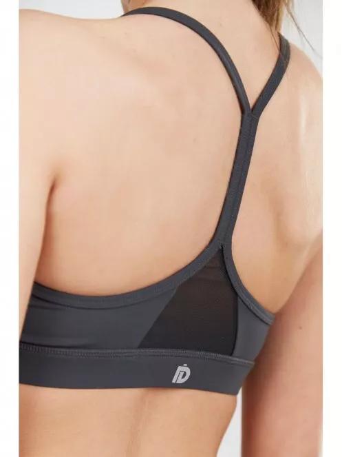 sutien pentru sport pt. femei Fundango Cane Mid Support Sportbra gri 4