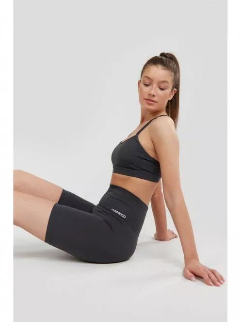sutien pentru sport pt. femei Fundango Cane Mid Support Sportbra gri 5