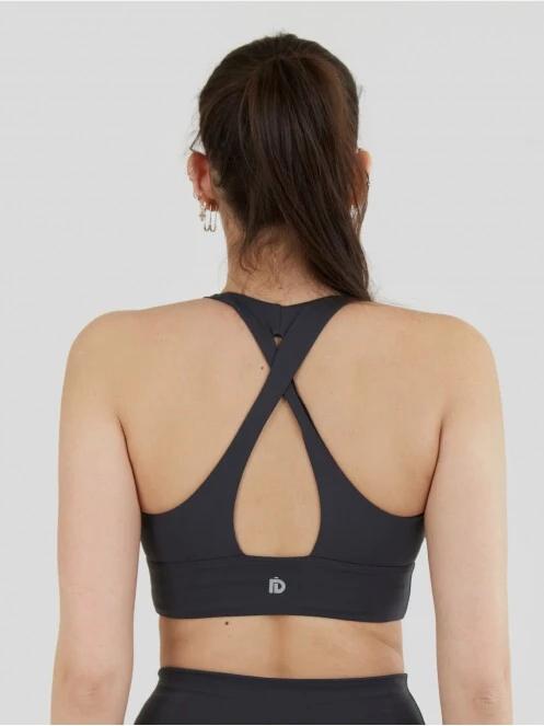 sutien pentru sport pt. femei Fundango Vexx Sport bra negru 3