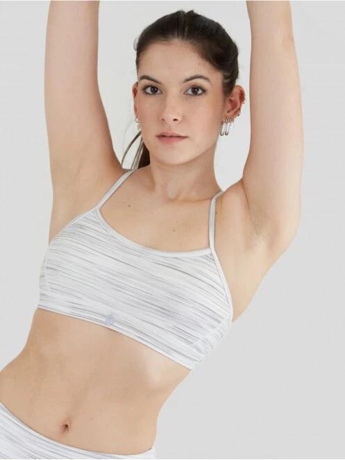sutien pentru sport pt. femei Fundango Cane Sport bra alb 2