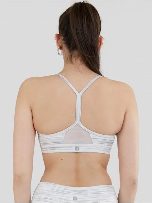 sutien pentru sport pt. femei Fundango Cane Sport bra alb 3