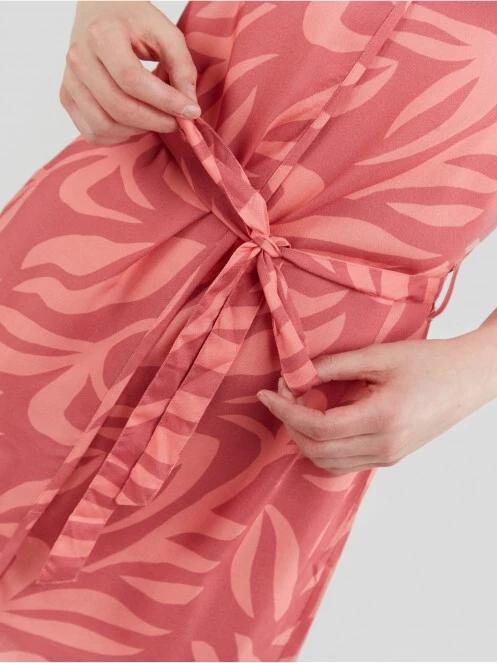 rochie pt. femei Fundango Palmetta Dress magenta 5