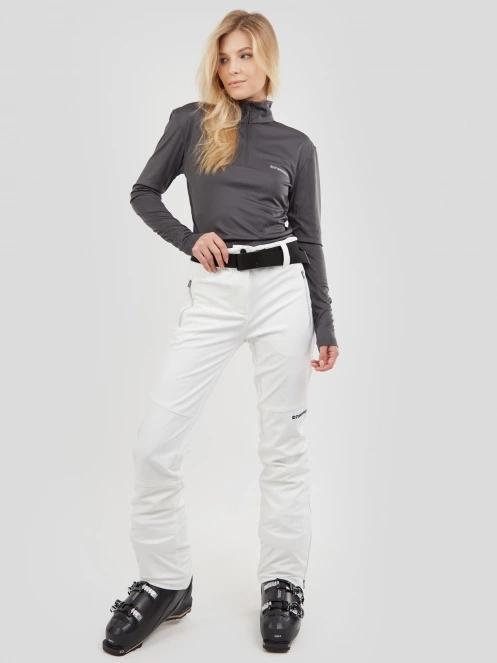 pantaloni de schi pt. femei Fundango Galena Softshell Pants alb 4