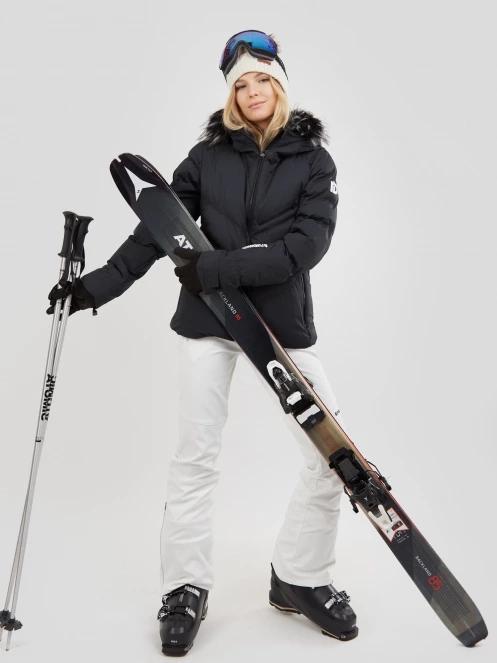 pantaloni de schi pt. femei Fundango Galena Softshell Pants alb 6