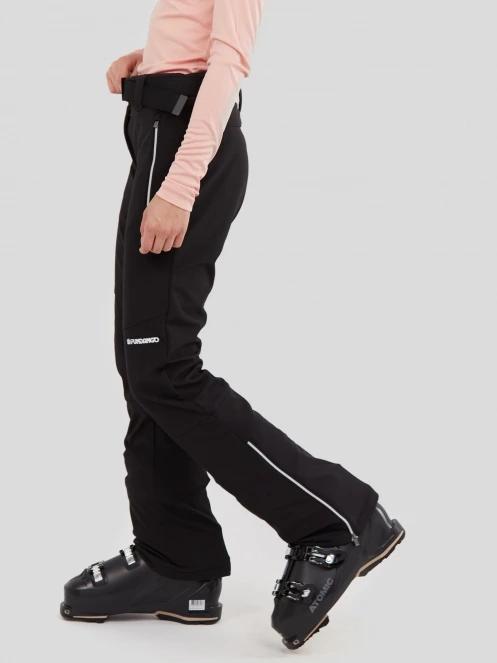 pantaloni de schi pt. femei Fundango Galena Softshell Pants negru 4