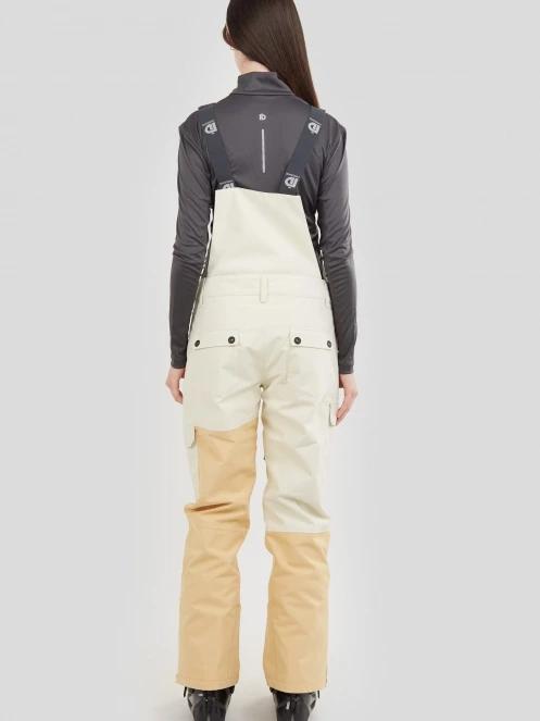 pantaloni de schi pt. femei Fundango Sakura Bib Pants galben 3