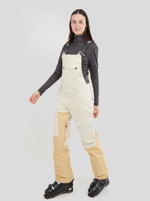 pantaloni de schi pt. femei Fundango Sakura Bib Pants galben 4