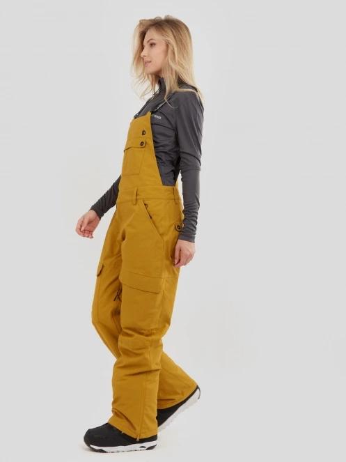 pantaloni de schi pt. femei Fundango Sakura Bib Pants maro 4