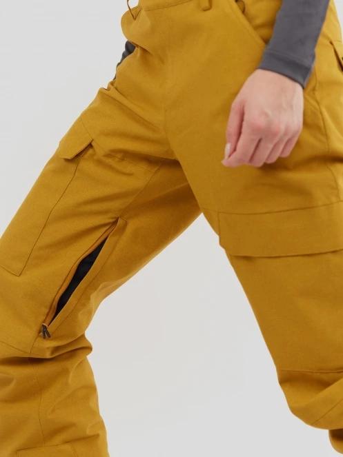 pantaloni de schi pt. femei Fundango Sakura Bib Pants maro 8