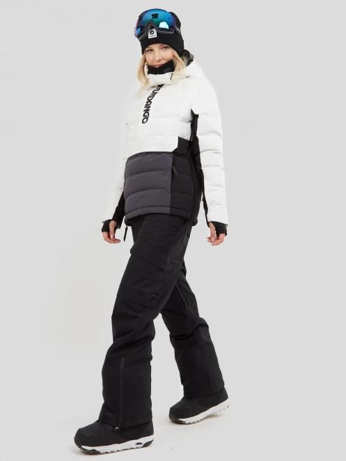 pantaloni de schi pt. femei Fundango Sakura Bib Pants gri 5