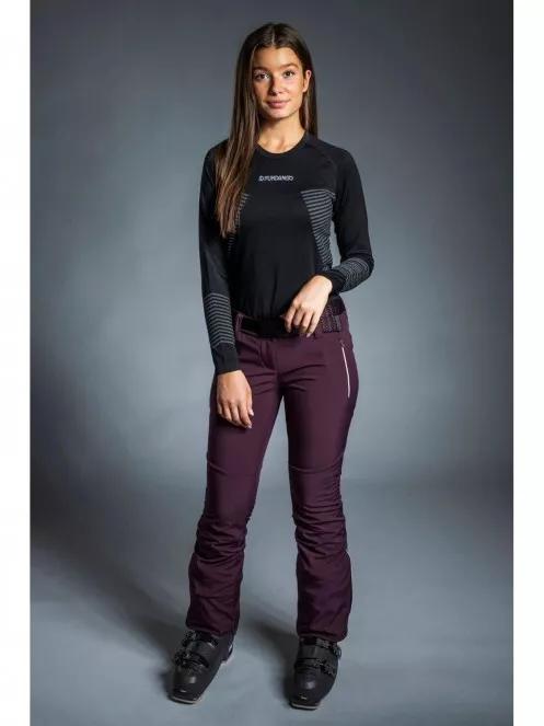 pantaloni de schi pt. femei Fundango GALENA Softshell Pants violet 2