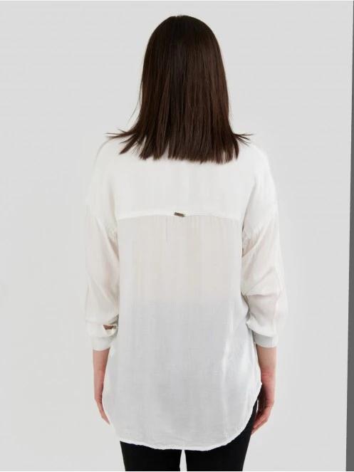 bluza pt. femei Fundango Dynea Shirt alb 3