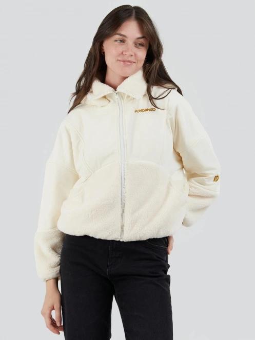 jacheta de primavara pt. femei Fundango Sansa Hybrid Jacket alb 2