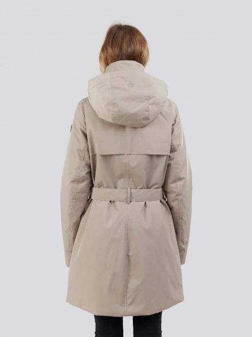 haine de ploaie pt. femei Fundango Charlotte Trenchcoat nisip 3