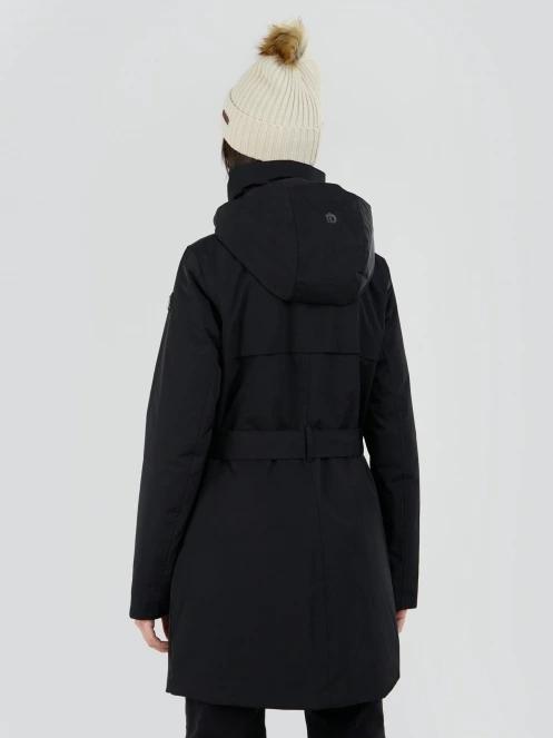 haine de ploaie pt. femei Fundango Charlotte Trenchcoat negru 3