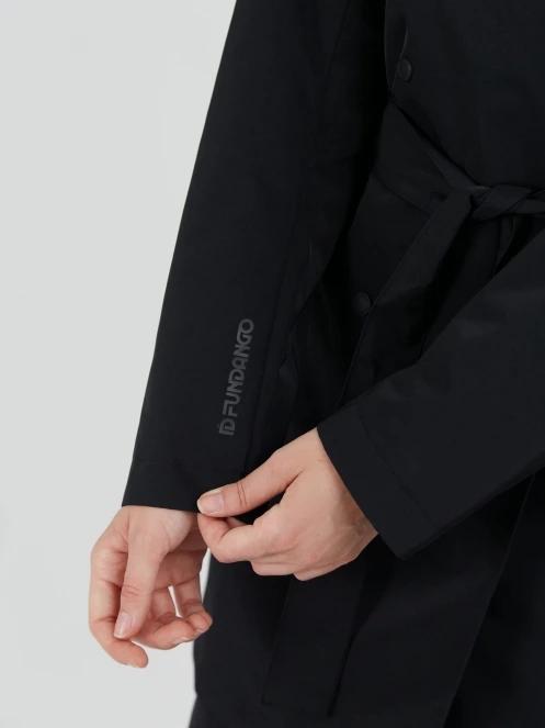 haine de ploaie pt. femei Fundango Charlotte Trenchcoat negru 5