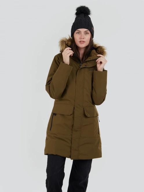 jacheta de iarna pt. femei Fundango Georgina Parka Jacket oliv 2