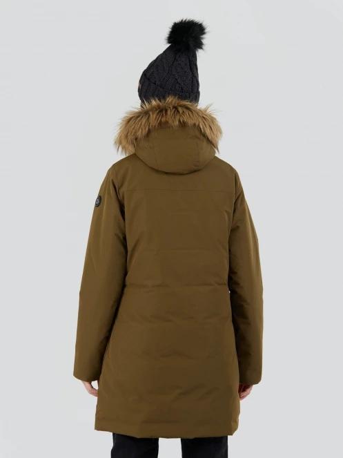jacheta de iarna pt. femei Fundango Georgina Parka Jacket oliv 3