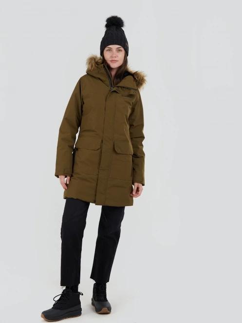 jacheta de iarna pt. femei Fundango Georgina Parka Jacket oliv 4