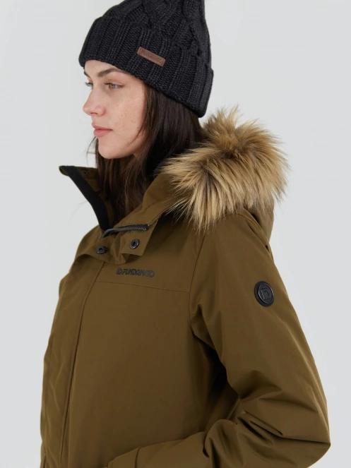 jacheta de iarna pt. femei Fundango Georgina Parka Jacket oliv 5