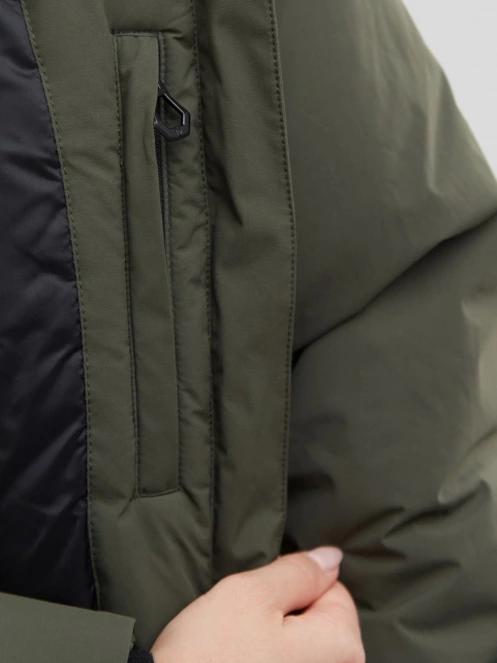 jacheta de strada pt. femei Fundango Carya Parka Jacket oliv 7
