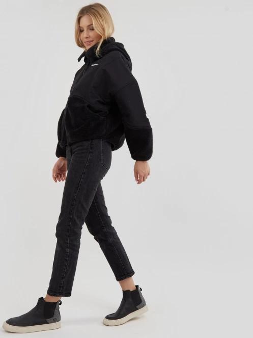 jacheta de strada pt. femei Fundango Sansa Hybrid Jacket gri 4