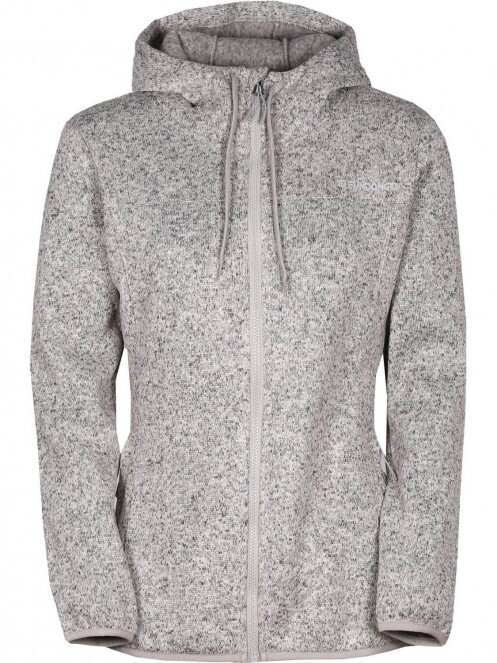 pulover cu gluga pt. femei Fundango Share Hooded Fleece alb 6