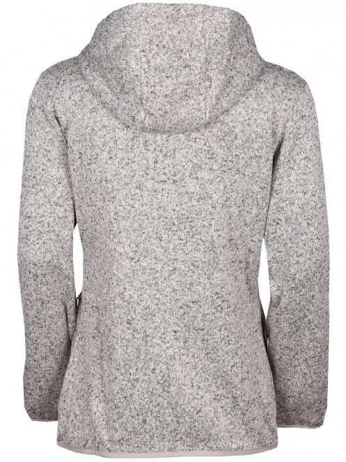pulover cu gluga pt. femei Fundango Share Hooded Fleece alb 7