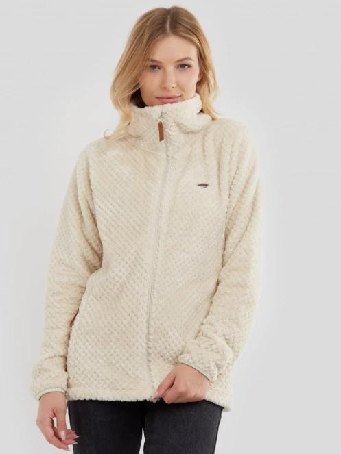 pulover polar pt. femei Fundango Shiren Fleece Jacket nisip 3