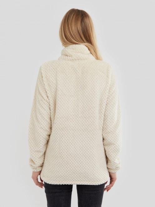 pulover polar pt. femei Fundango Shiren Fleece Jacket nisip 4