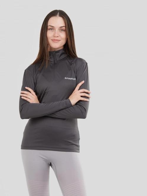 top lenjerie de corp pt. femei Fundango Yade Baselayer gri 2