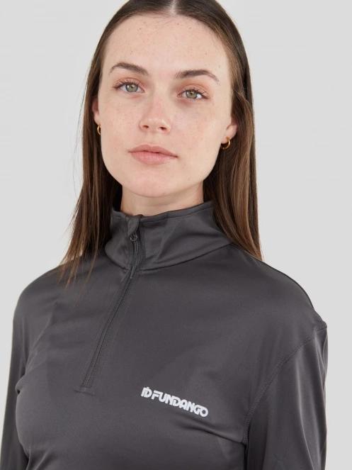 top lenjerie de corp pt. femei Fundango Yade Baselayer gri 6