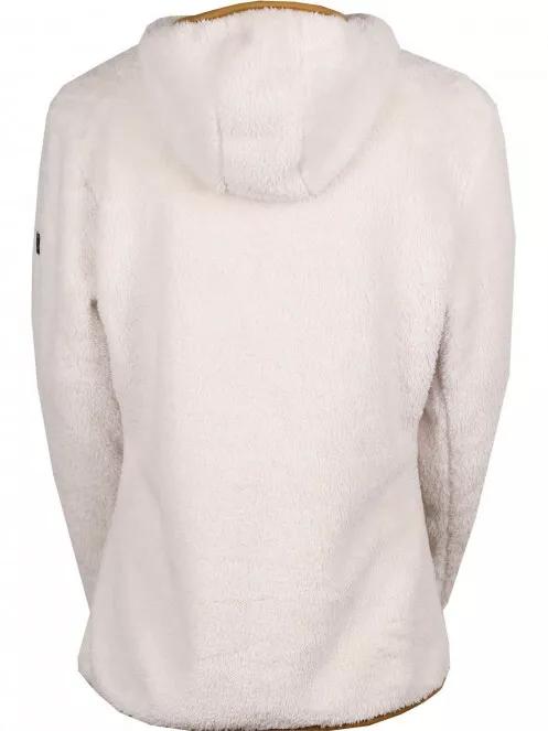 pulover cu gluga pt. femei Fundango Olivia Pile Jacket nisip 7