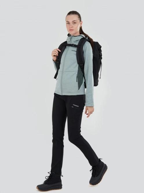 pulover polar pt. femei Fundango Alita Fleece Jacket verde 4