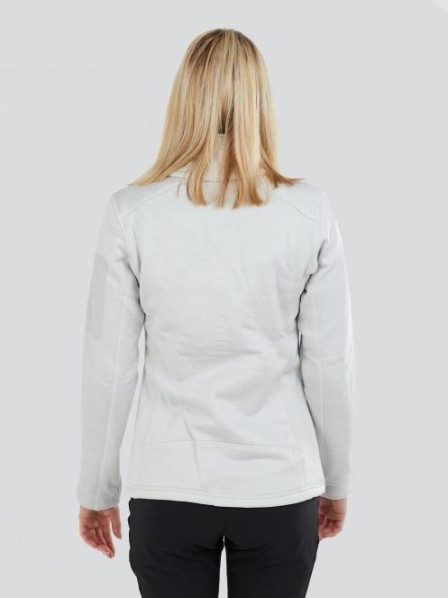 pulover polar pt. femei Fundango Antila Fleece Jacket alb 3