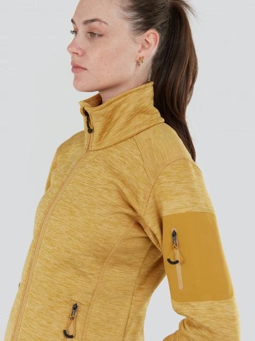 pulover polar pt. femei Fundango Antila Fleece Jacket galben 5