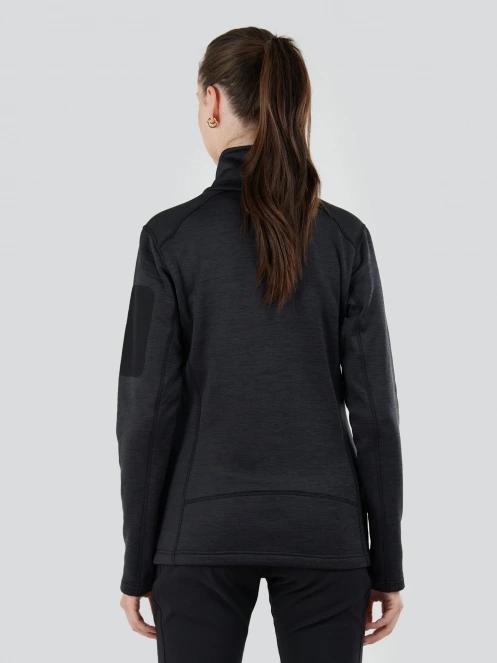 pulover polar pt. femei Fundango Antila Fleece Jacket negru 3