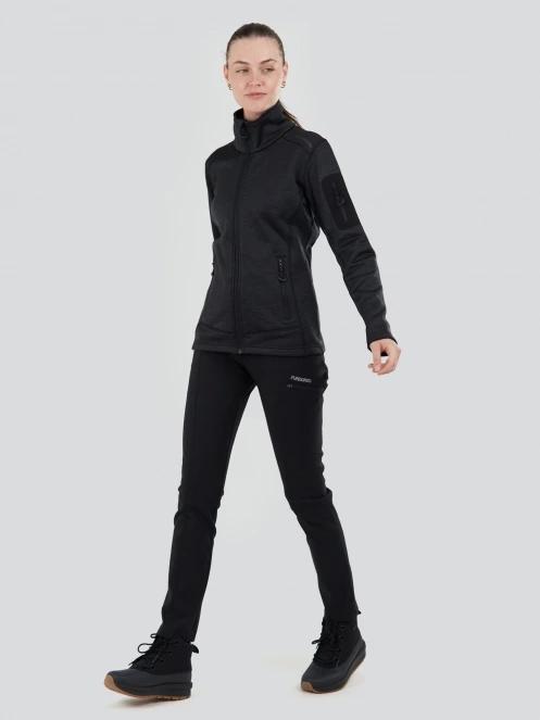 pulover polar pt. femei Fundango Antila Fleece Jacket negru 4