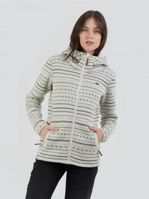 pulover polar pt. femei Fundango Ara Fleece Jacket multicolor 2