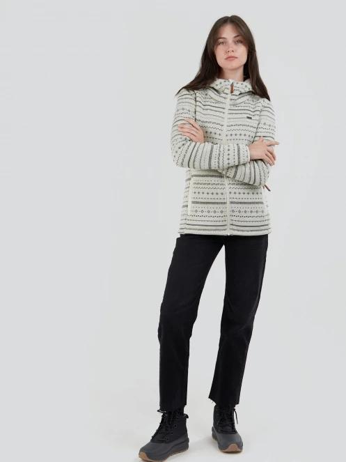 pulover polar pt. femei Fundango Ara Fleece Jacket multicolor 4