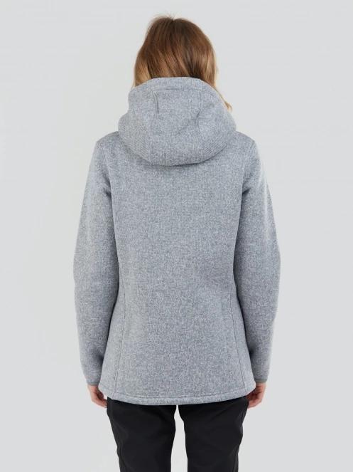 pulover polar pt. femei Fundango Ara Fleece Jacket gri 3