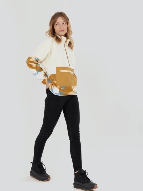 pulover pt. femei Fundango Riva Hybrid Pullover multicolor 4