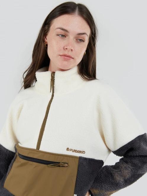 pulover pt. femei Fundango Riva Hybrid Pullover multicolor 5