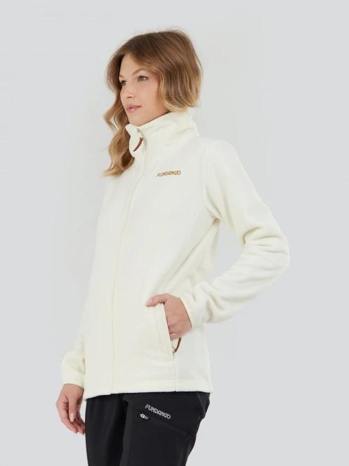 pulover polar pt. femei Fundango Serena Fleece Jacket galben 2