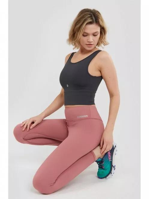 pantaloni de sport pt. femei Fundango Zen High Rise Leggings magenta 5