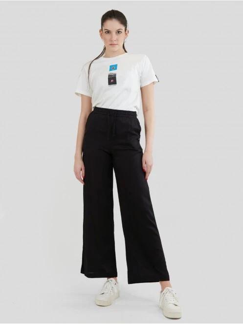 pantaloni de strada pt. femei Fundango Poppy Pants negru 4